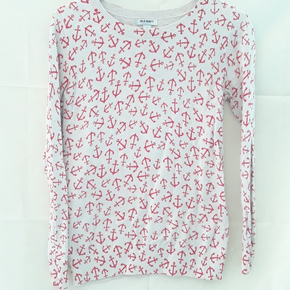 Old Navy Anchor Sweater
